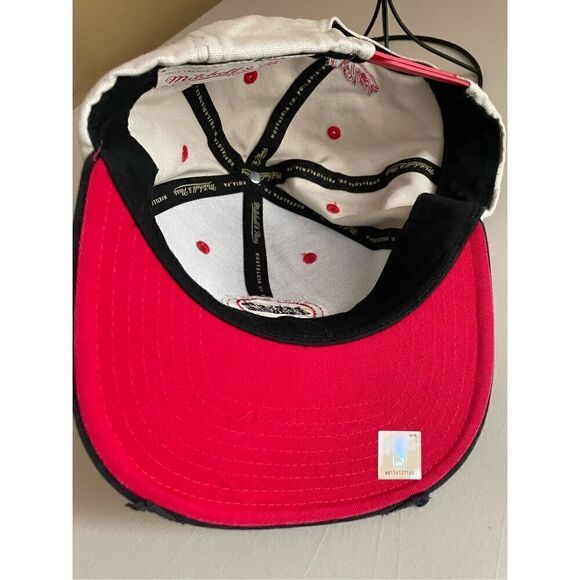 Mitchell & Ness Houston Rockets NBA SnapBack flat bill baseball cap Adjustable - Picture 8 of 8